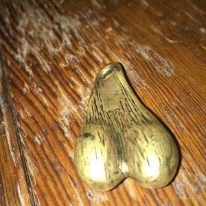 supreme brass balls keychain